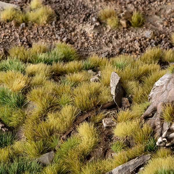 Gamers Grass Tufts: Green Meadow Set- Wild - 