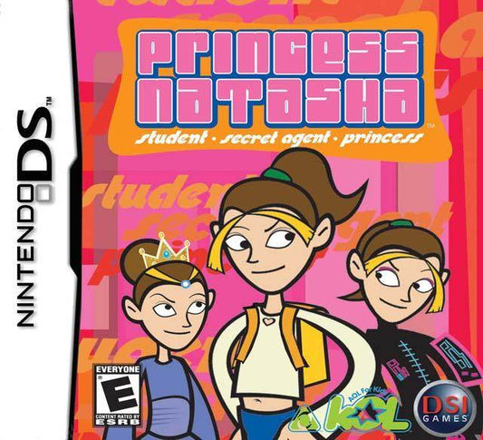 Princess Natasha Student Secret Agent Princess (Nintendo DS) - Game Manual Only
