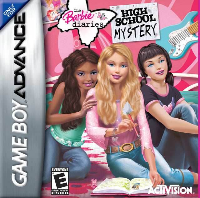 Barbie Diaries: High School Mystery (Gameboy Advance) - Game Manual Only