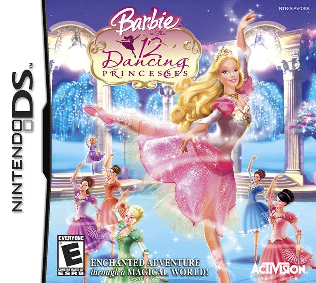 Barbie 12 Dancing Princesses (Nintendo DS) - Game Manual Only