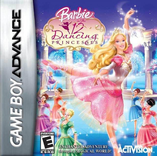 Barbie In The 12 Dancing Princesses (Gameboy Advance) - Game Manual Only
