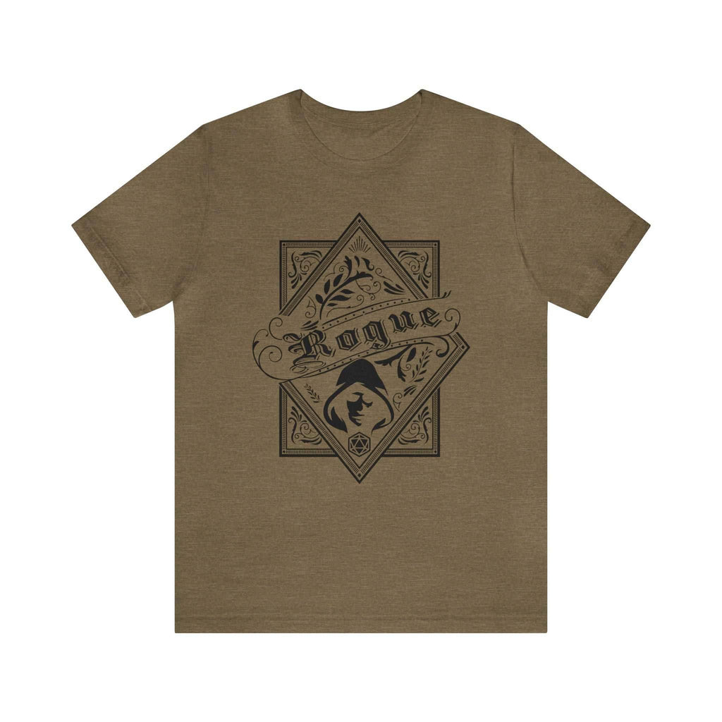 Rogue Class Shirt - Heather Olive / S