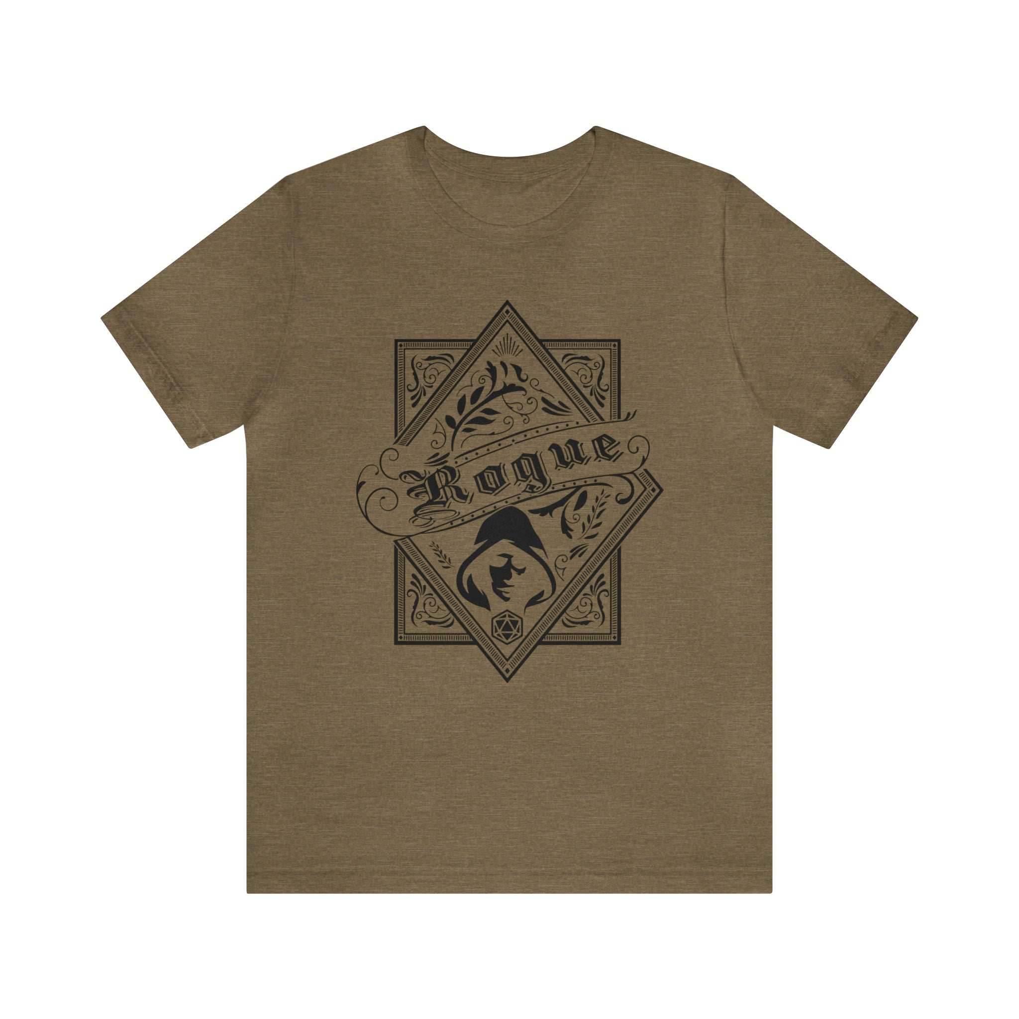 Rogue Class Shirt - Heather Olive / S