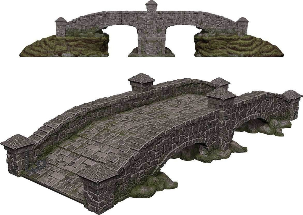 4D Settings: Stone Bridge - 