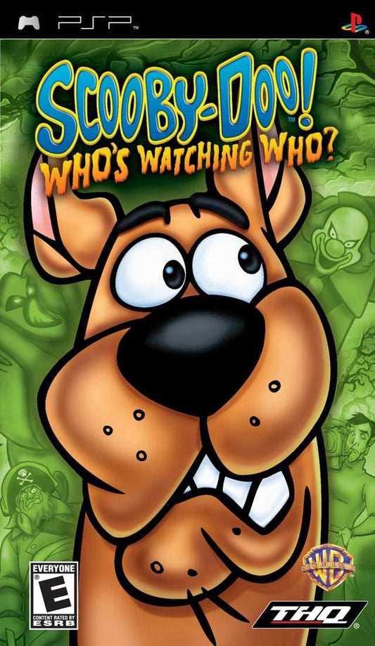 Scooby-Doo Who's Watching Who? (PSP) - Game Manual Only
