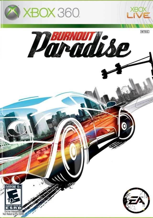 Burnout Paradise (Xbox 360) - Game Manual Only