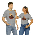 Owliver with High Variance D20 Short Sleeve Tee - Athletic Heather / S