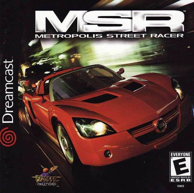Metropolis Street Racer (Sega Dreamcast) - Game Manual Only