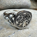 Signet Tree of Life Ring