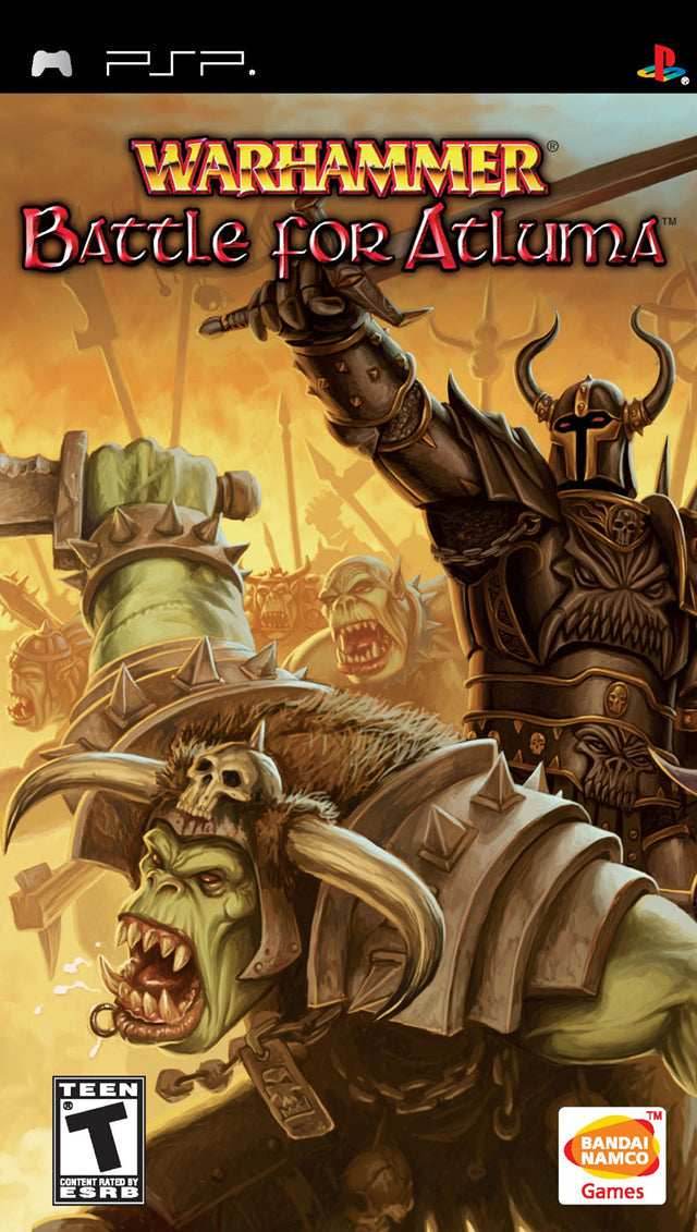 Warhammer Battle for Atluma (PSP) - Game Manual Only