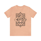 Warlock Class Shirt - Heather Peach / S