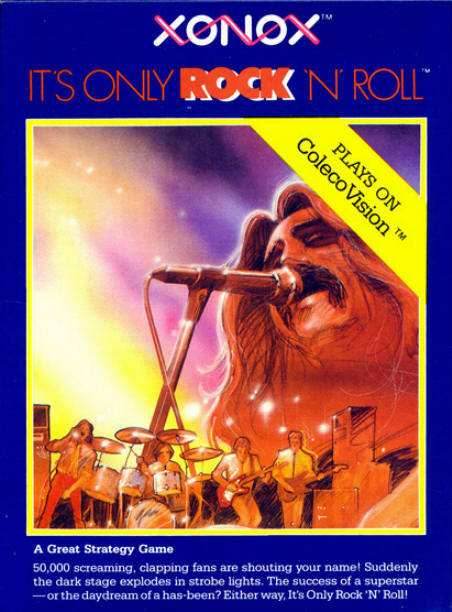 It's Only Rock and Roll (Colecovision) - Game Manual Only