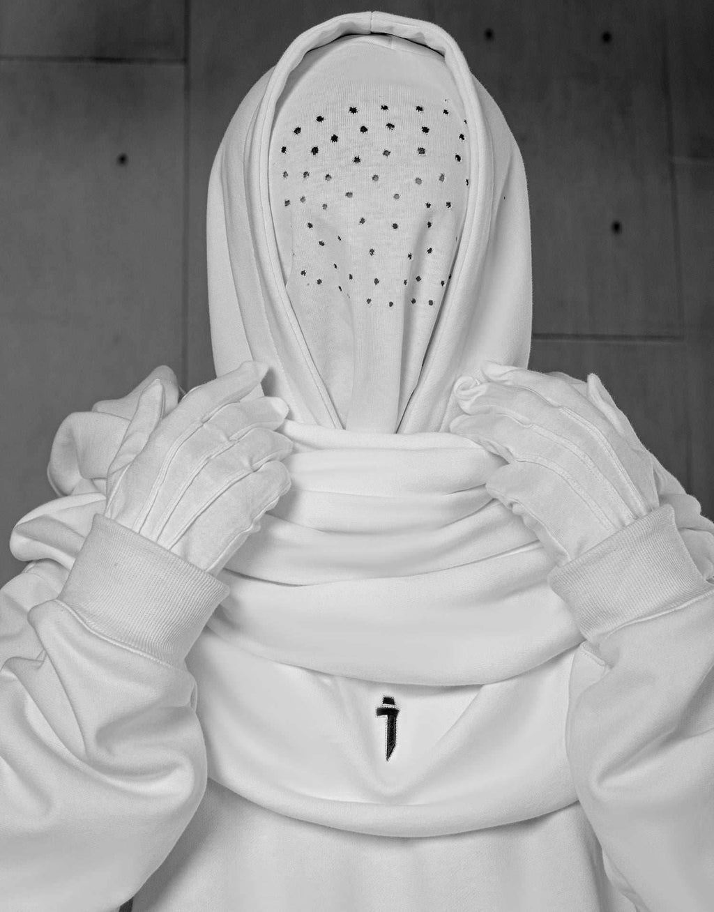 HiH30 Double Double I-Tech Hoodie - Black / M