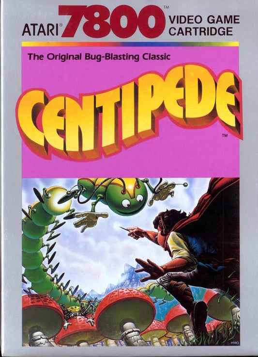Centipede (Atari 7800) - Game Manual Only