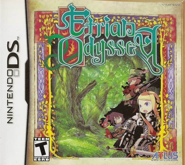 Etrian Odyssey (Nintendo DS) - Game Manual Only
