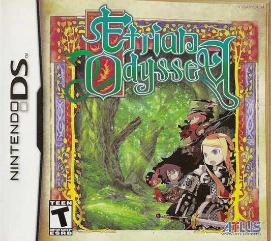 Etrian Odyssey (Nintendo DS) - Game Manual Only