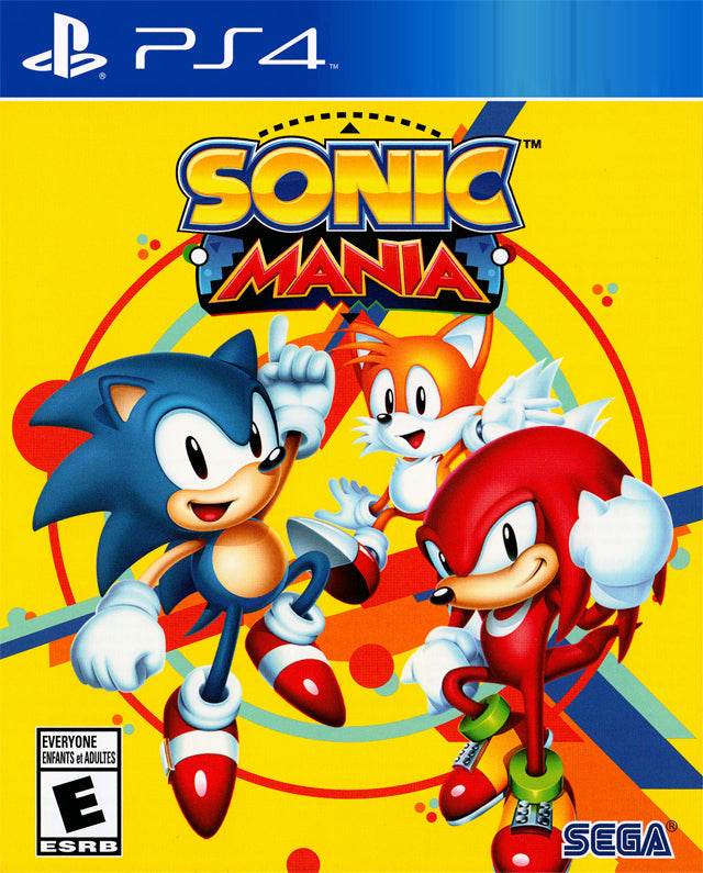 Sonic Mania (Playstation 4) - Game Manual Only