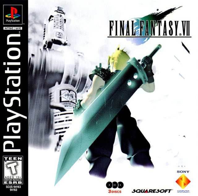 Final Fantasy VII [Misprint Variant] (Playstation) - Game Manual Only