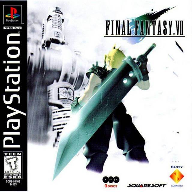 Final Fantasy VII - Playstation - Game Only (Custom Case ) Original