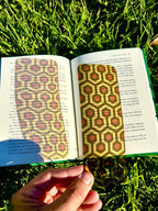 Redrum Shining Bookmark - Handcrafted Horror Bookmark, Inspired by The Shining, Creepy, Perfect Gift for Stephen King Fans