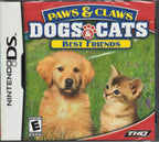 Paws and Claws Dogs and Cats Best Friends (Nintendo DS) - Game Manual Only