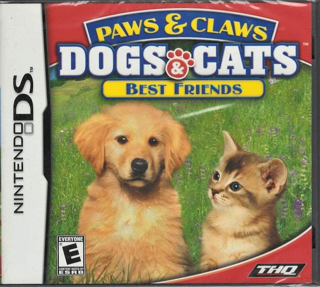 Paws and Claws Dogs and Cats Best Friends (Nintendo DS) - Game Manual Only