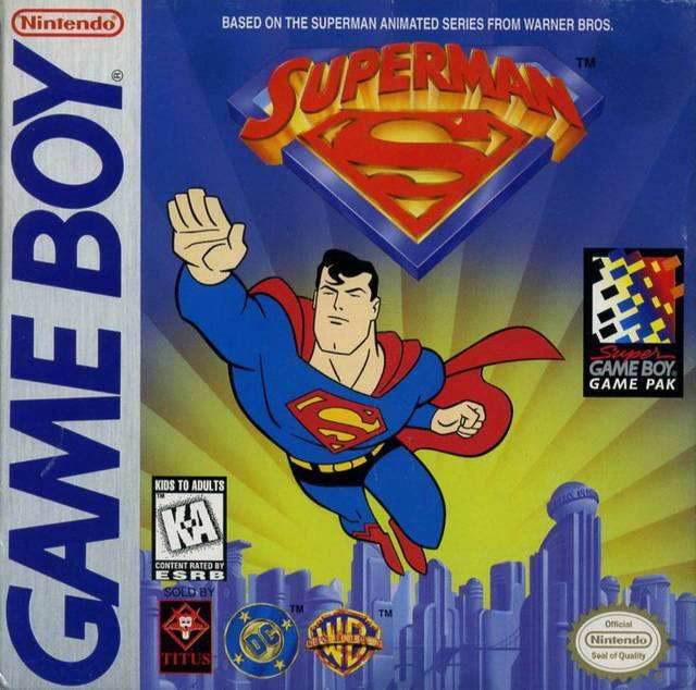 Superman (Gameboy) - Game Manual Only