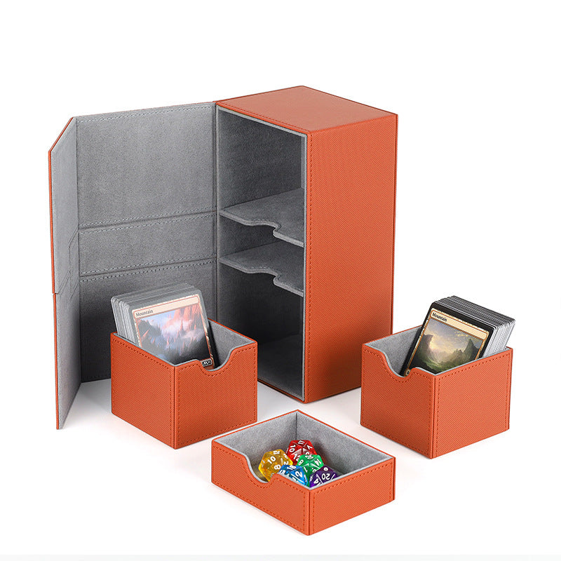 Leather Planet Card Wanzhi Card Multifunctional Game Peripheral Card Collection Box Game Card Box