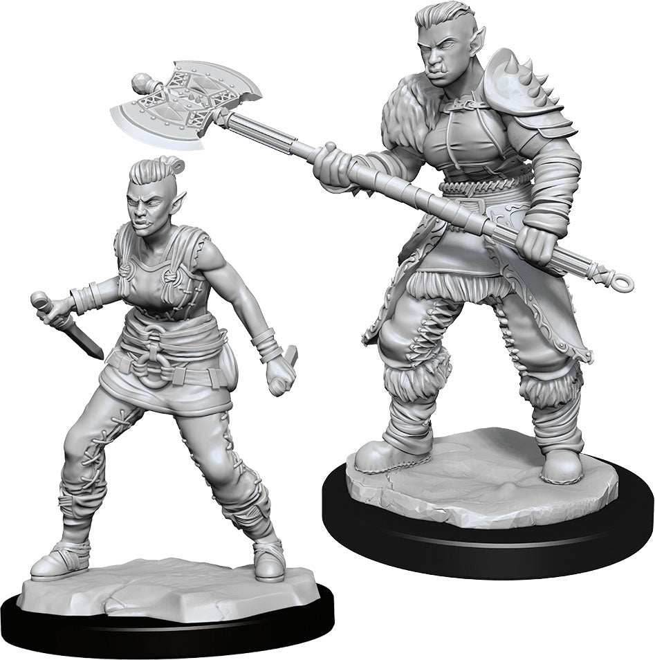 D&D: Nolzur's Marvelous Miniatures - Orc Barbarian Female - 