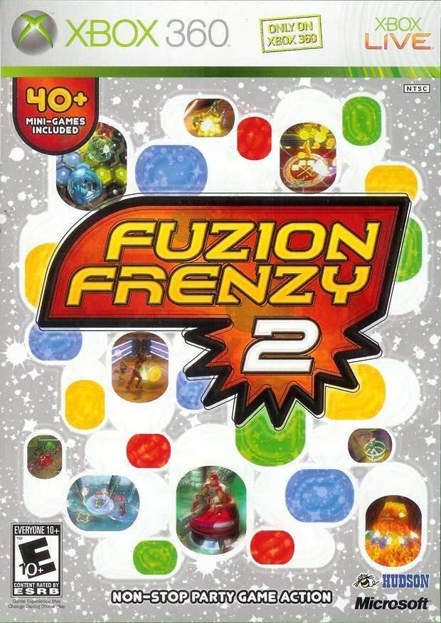 Fuzion Frenzy 2 (Xbox 360) - Game Manual Only