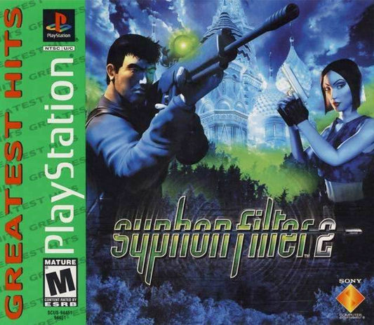 Syphon Filter 2 (Greatest Hits) (Playstation) - Game Manual Only