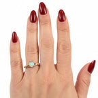 Raynette Claddagh Opal Ring