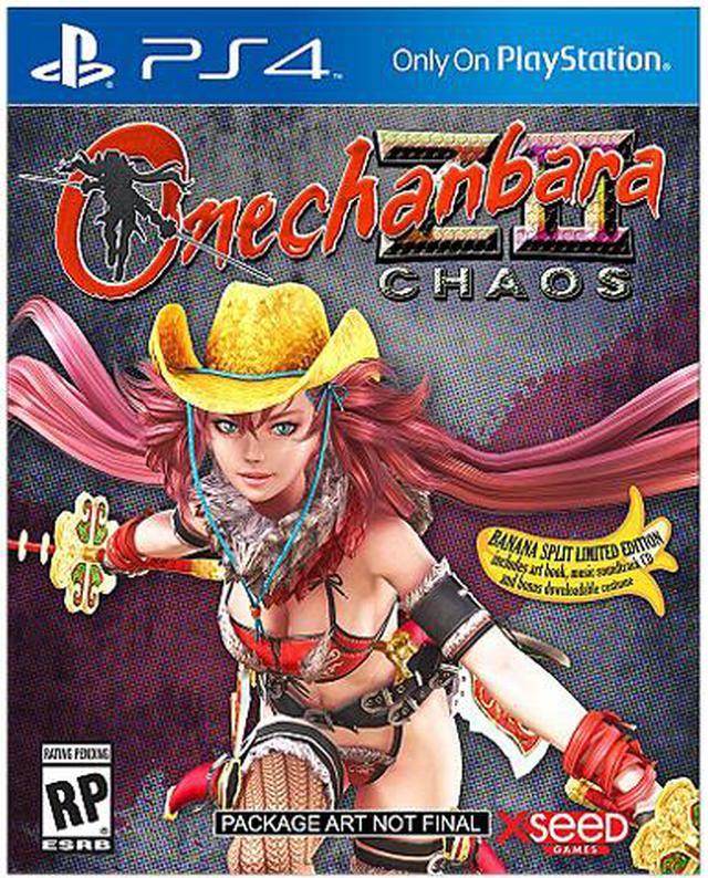 Onechanbara Z2: Chaos Banana Split Limited Edition (Playstation 4) - Game Manual Only