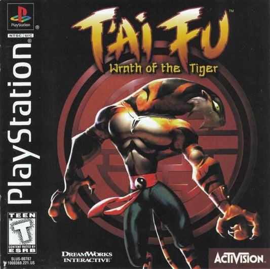 T'ai Fu: Wrath of the Tiger (Playstation) - Game Manual Only