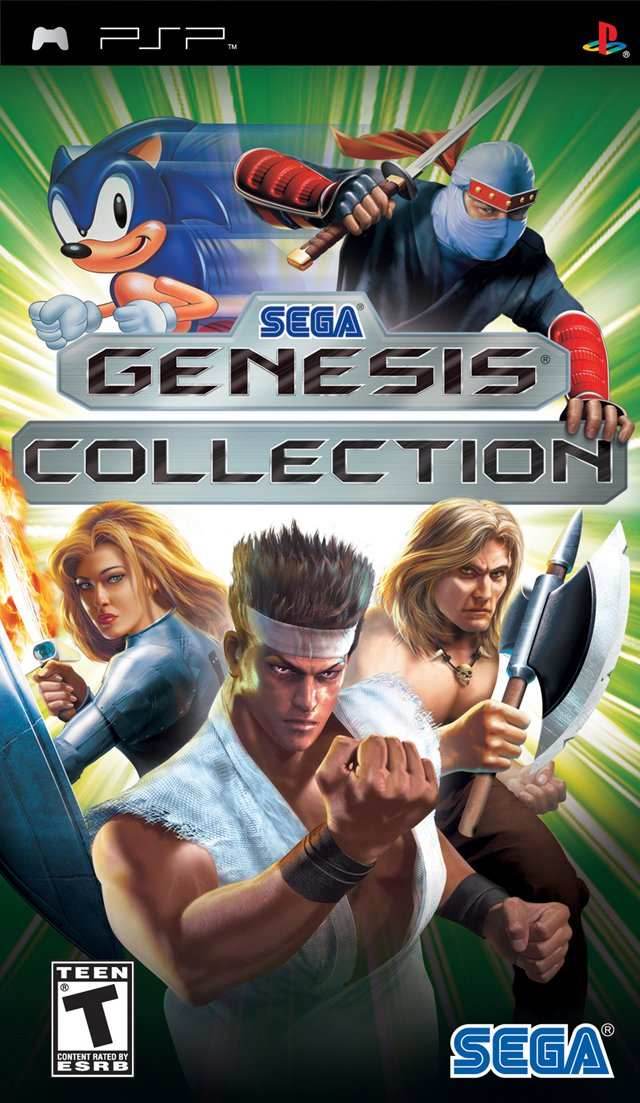 SEGA Genesis Collection (PSP) - Game Manual Only