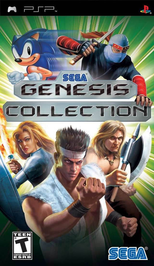 SEGA Genesis Collection (PSP) - Game Manual Only
