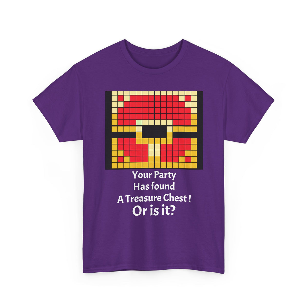 Your party has found a treasure chest! Unisex Heavy Cotton Tee