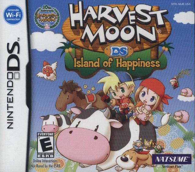 Harvest Moon: Island of Happiness (Nintendo DS) - Game Manual Only