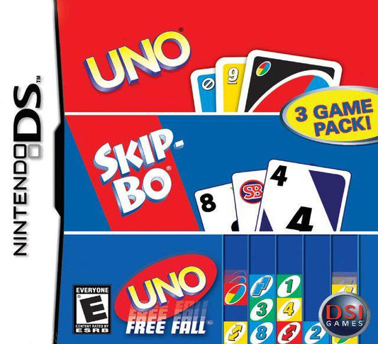 Uno SkipBo Freefall (Nintendo DS) - Game Manual Only