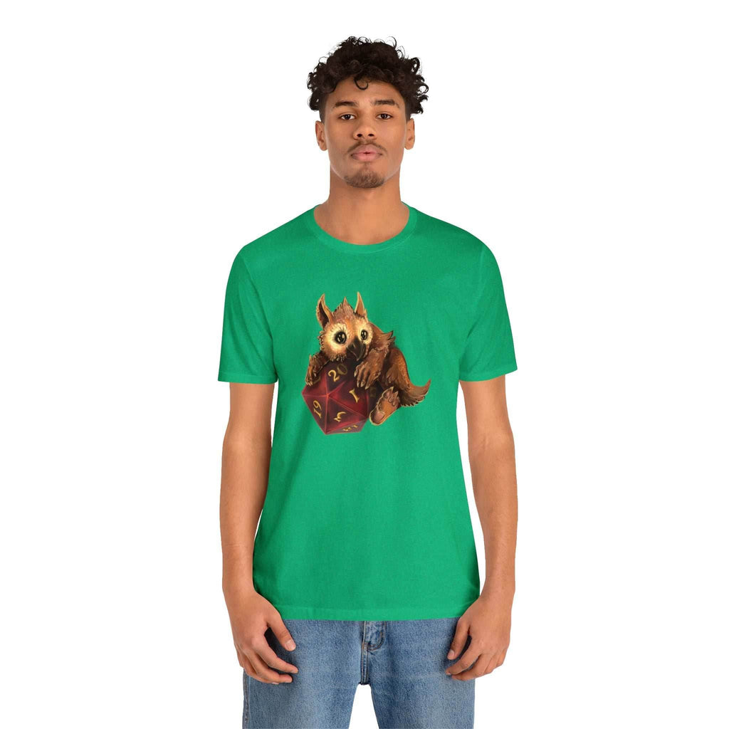 Owliver with High Variance D20 Short Sleeve Tee - Athletic Heather / S