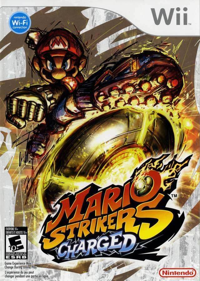 Mario Strikers Charged (Wii) - Game Manual Only