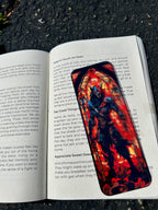 Demon Werewolf from Hell Bookmark – Dark Fantasy Horror Art, Gothic Beast Design, Spooky Book Lover Gift for Supernatural Fans