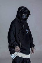 HiH13 Secret X Hoodie - Black / M