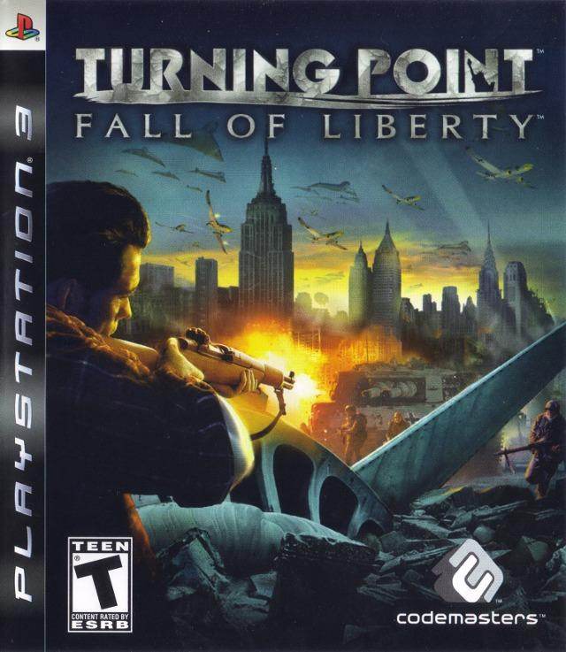 Turning Point Fall of Liberty (Playstation 3) - Game Manual Only