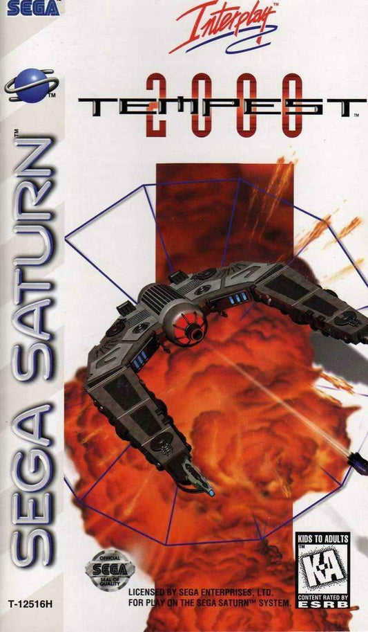 Tempest 2000 (Sega Saturn) - Game Manual Only