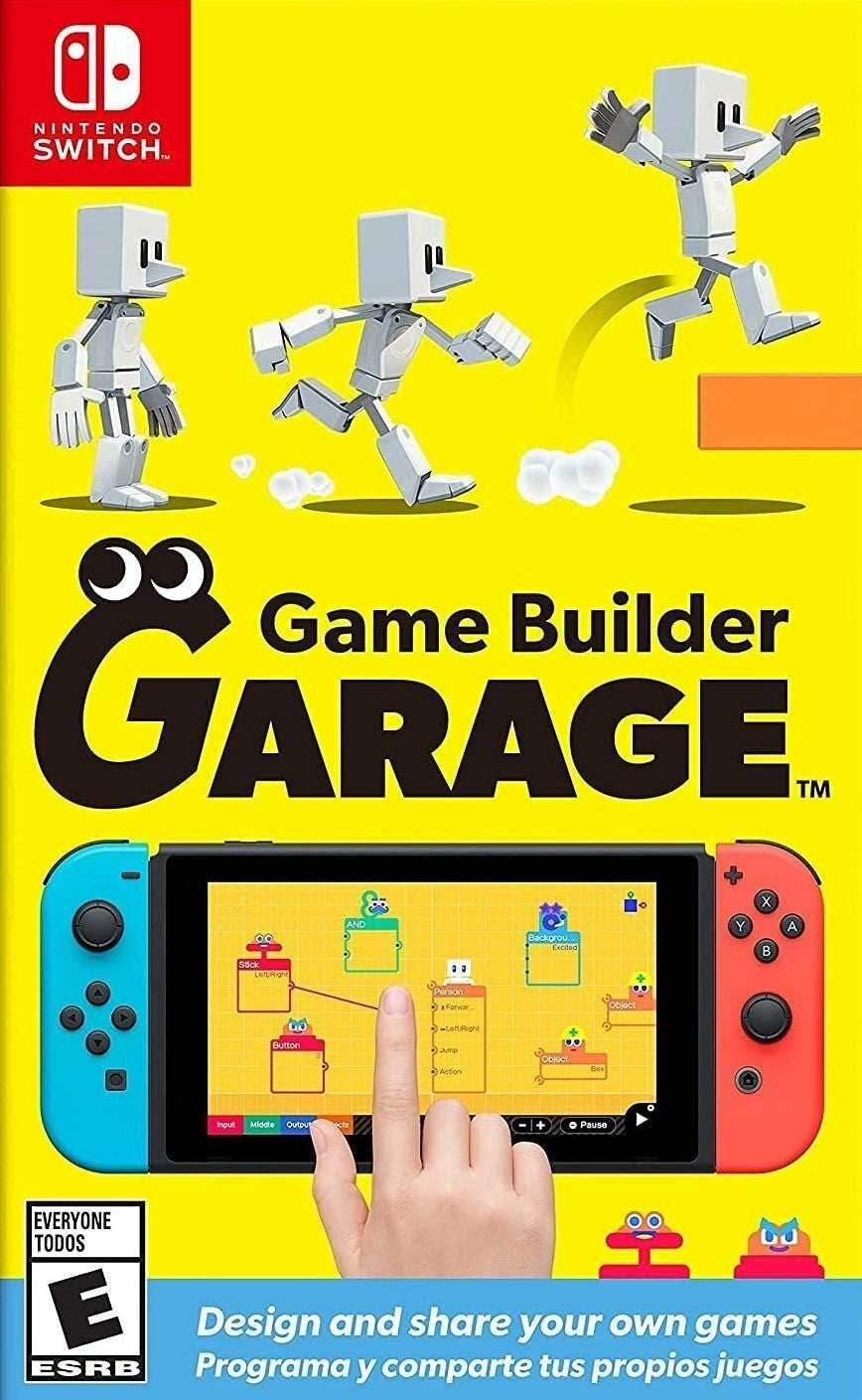 Game Builder Garage Switch (Nintendo Switch) - Game Manual Only