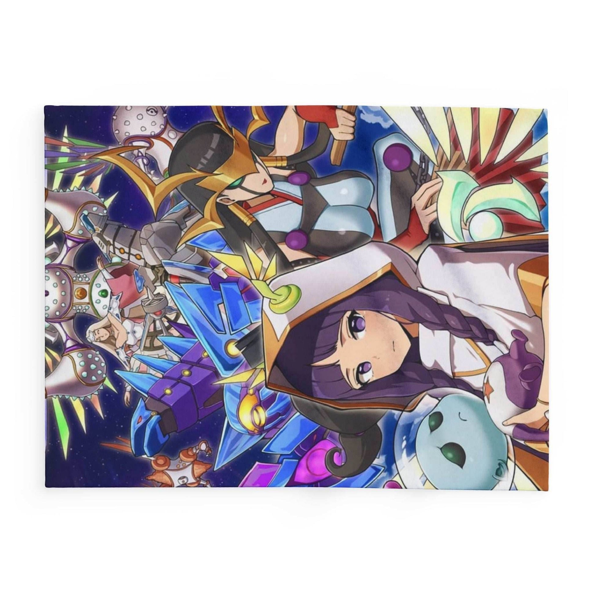 Drykage Anime-Inspired Arctic Fleece Blanket, Cozy Throw for Gamers, Soft Blanket for Home, Perfect Gift for Anime Lovers, Decorative Blanket - 30'' × 40''