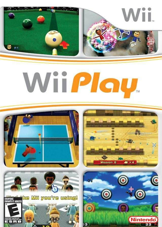 Wii Play (Wii) - Game Manual Only