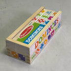 MELISSA & DOUG Dominoes Game 28 Pieces Multicolor Wood 30388 - 