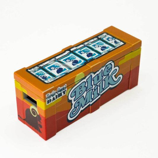 Blue Milk, Twin Suns Dairy BrickArms Crate - B3 Customs - 